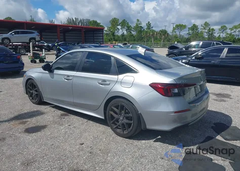 2025 Honda Civic Sport z USA, uszkodzony, nr VIN 2HGFE2F53SH557270